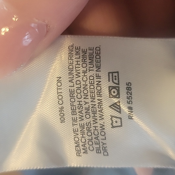 Express Relaxed Portfolio Denim Button Up Shirt Size Large - Picture 6 of 6